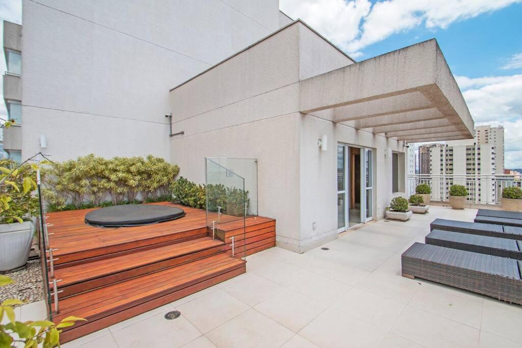 Studio 111 Conforto, Estilo E Localizacao Privilegiada Now Alto Da Boa Vista Zona Sul De Sp Sao Paulo Exterior foto